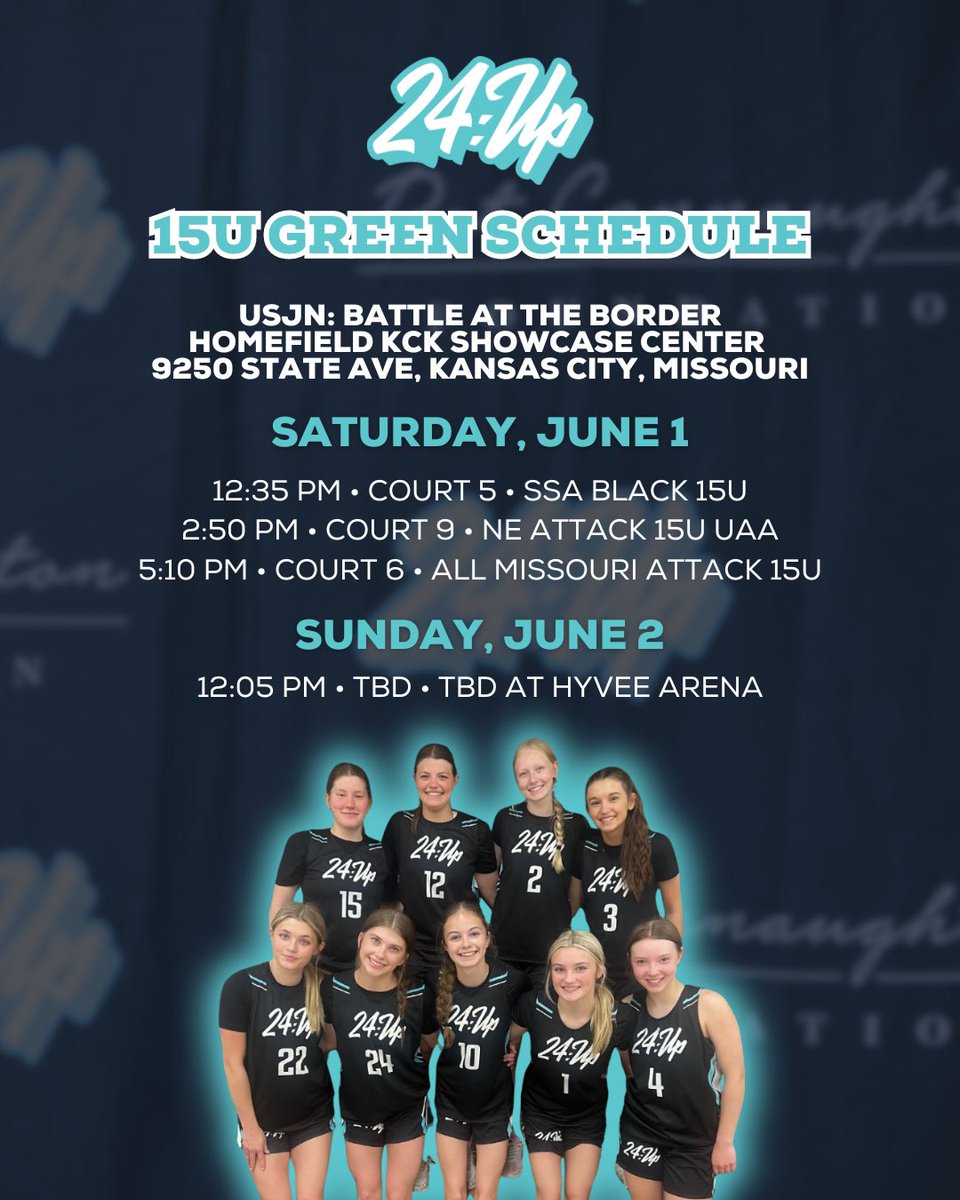 Wishing our girls high school teams good luck this weekend at the <a href="/USJN/">USJN</a> Battle at the Border tournament in Kansas City 💪🏀

Go get ‘em ladies 🙌🔥