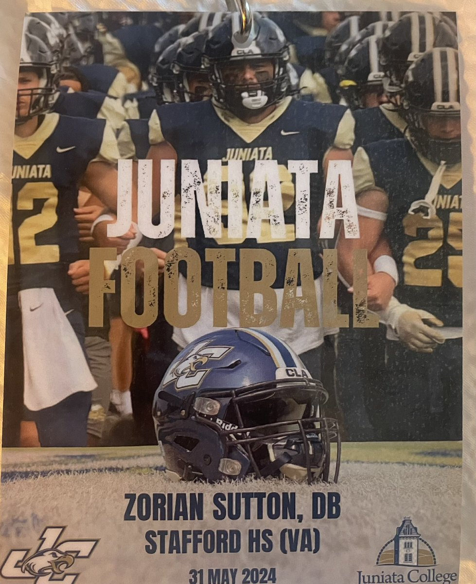 Had a great time <a href="/JuniataFootball/">Juniata College Football</a> touring the campus. Thank you <a href="/Coach_C_1998/">Max Chamberlain</a> for having me today!