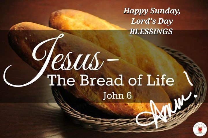 SundayBLESSINGS✝️

I Am The Bread of LIFE; whoever COMES to me/JESUS shall NOT hunger, &whoever BELIEVES in me/JESUS shall NEVER thirst,AMEN! 

John 6:32-33,35,36-40;3:16-17;14:6; 7:38;4:14

Daily Bread by Pat Barrett & Kari Jobe 
youtu.be/zWt4-_UKM5U?si…
 
music.apple.com/us/album/daily…