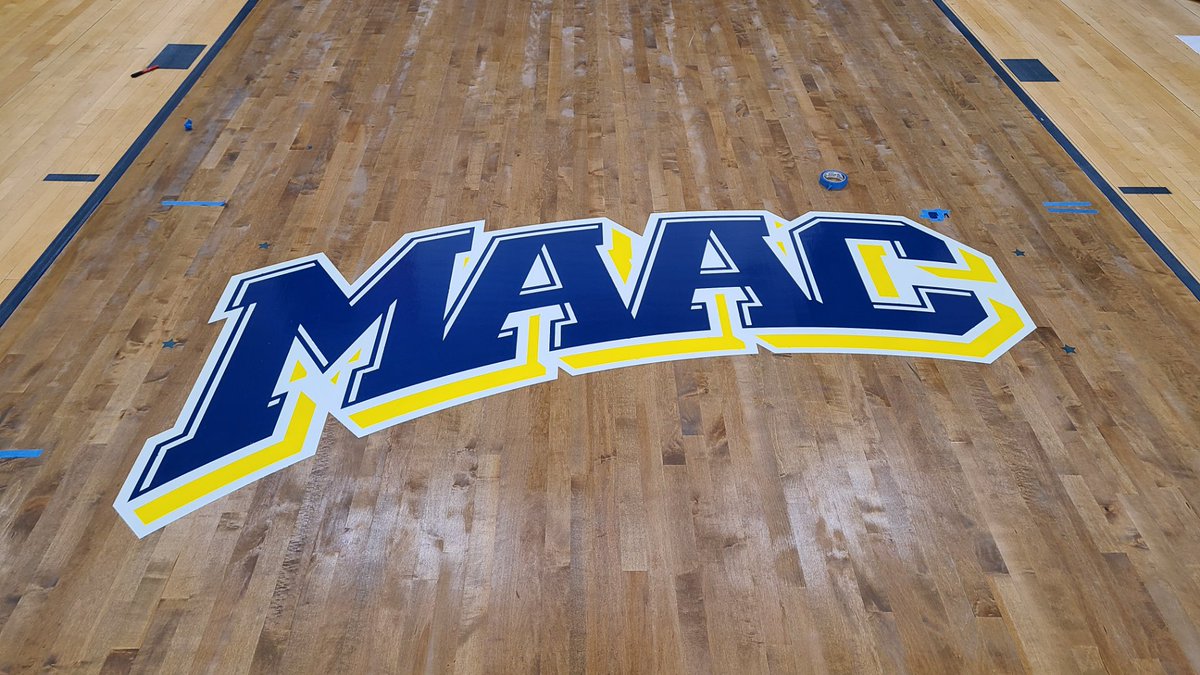 DugganNESF's tweet photo. Sneak peek of Merrimack College new Conference Logo- finished product coming this week! https://t.co/OdL9rkEVf5