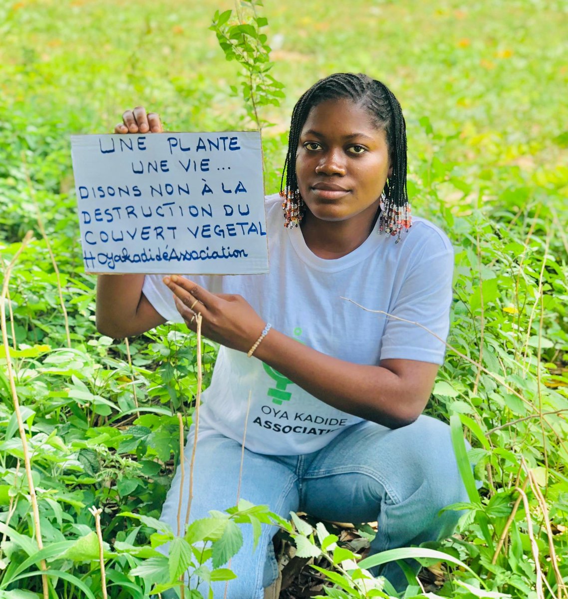 OYAKADIDE's tweet photo. #3jours d'#activisme #préservation #nature #environnement
Recevez le message fort d'une de nos participantes
C'est du 30 Mai au #1erjuin 2024.
Vous pouvez toujours nous rejoindre.
Nous vous attendons.#merci  #amazone
Vive l'#ecoctoyenneté!!!
#jeunesseenaction #nature https://t.co/lkJ9LjCVFc