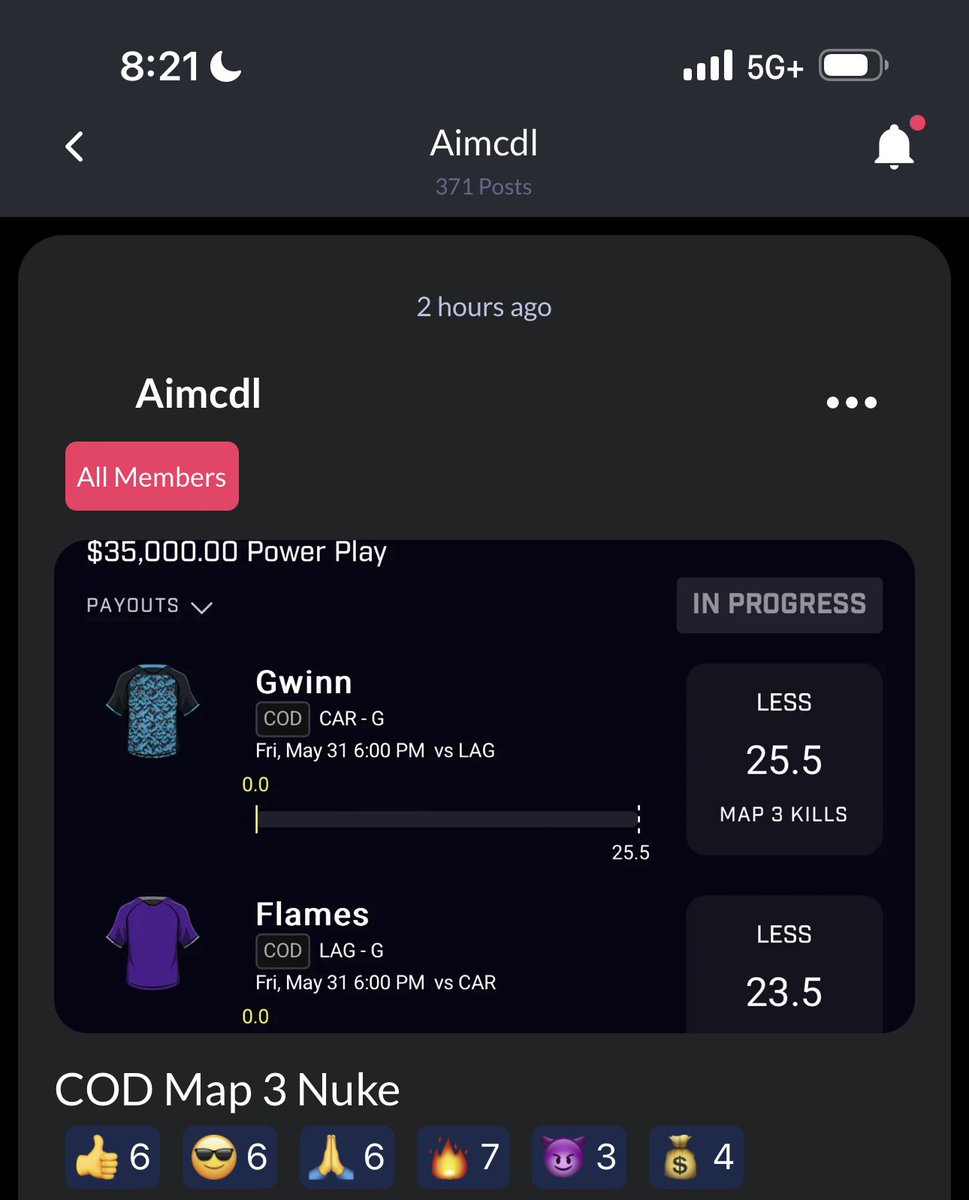 PREMIUM CASHED COD MAP 3 FOR $96,250🔥🪬💰

5 people who LIKES, RTs, FOLLOWS &amp; comments their Cashapp below will be eligible for $5,000 tonight❤️

MORE COD NUKES TOMORROW IN PREMIUM

👇🏼JOIN PREMIUM NOW
fanbasis.com/cdl_aim

#GamblingX #GamblingTwitter #PrizePicksCOD #AimsHQ