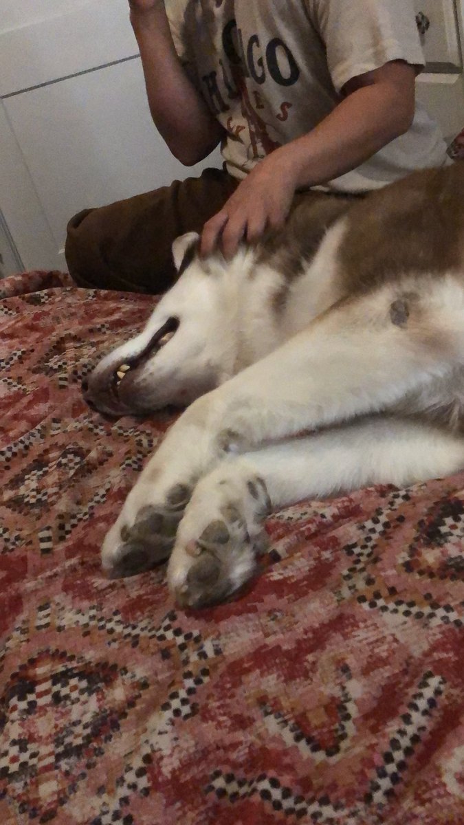 His last bit of mama time before she goes to Korea.