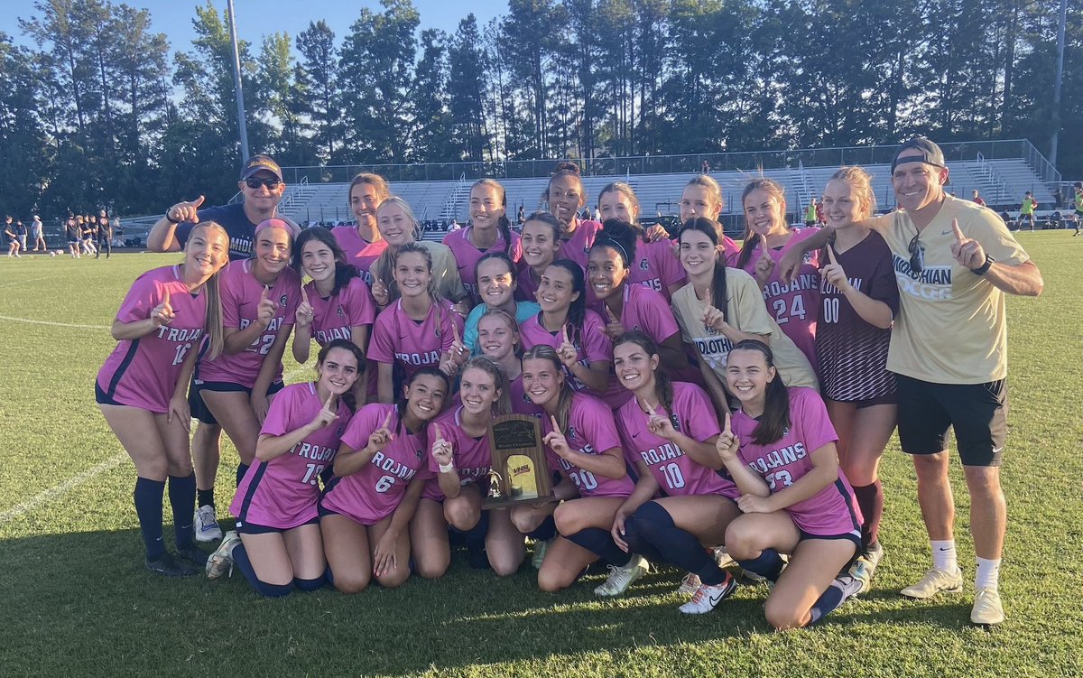Midlothian Girls Soccer 
Region 5C Champs 
2-0 over Albemarle.   Dwyer⚽️ Royster ⚽️ Varela/Herndon 🧤🚫
19-0 and now host Briar Woods Tuesday in states. 
<a href="/TheRVASportsNet/">RVA Sports Network</a> <a href="/PrepSoccerRoddy/">Roddy Nieto</a> <a href="/804Varsity/">804 Varsity</a> <a href="/BobLImages/">Bob Lanum</a> <a href="/cfieldsports/">chesterfieldsports (from RVA Sports Network)</a>