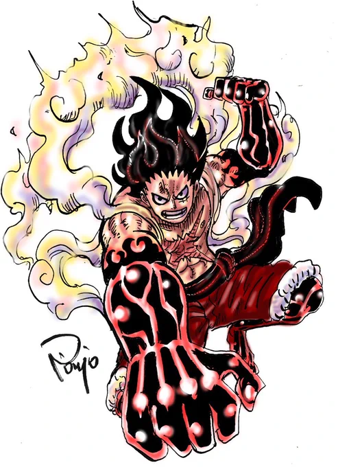 スネイクマンルフィ#onepiece #ワンピース 