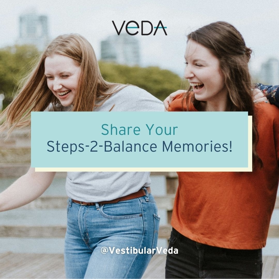 vestibularveda's tweet photo. We hope you are have had an outstanding week celebrating and joining in on Steps-2-Balance!

Make sure to tag us in your photos or videos to help spread awareness about life with a vestibular disorder. 💙

[Image Text: Share your Steps-2-Balance Memories!] https://t.co/D93F3ftNAW