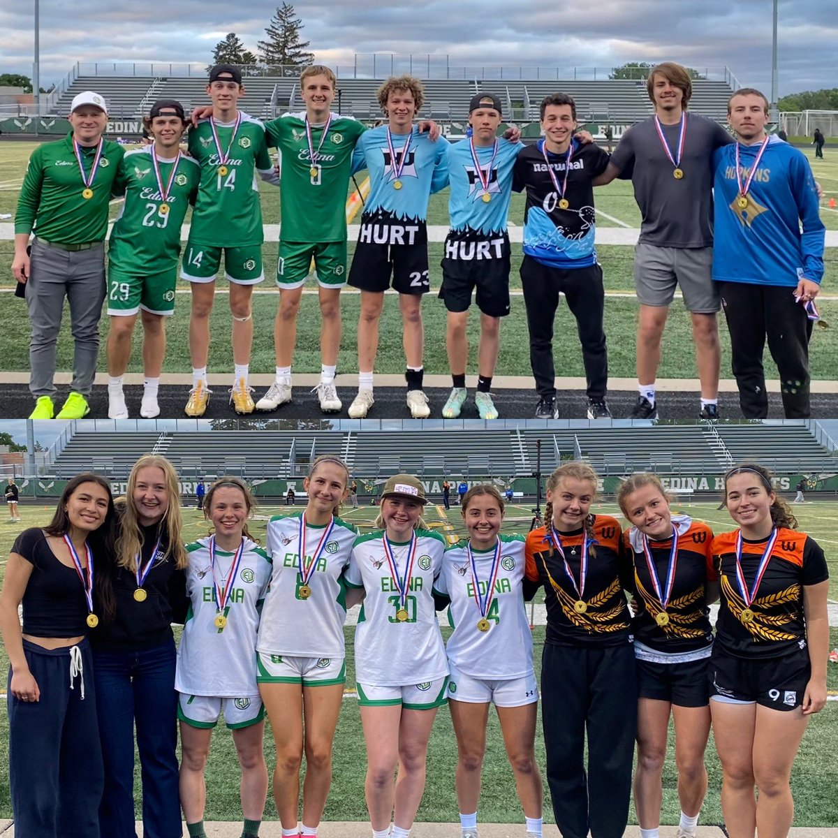 THIS WEEKEND AT STATE TOURNAMENT: BE SURE TO GET YOUR VOTES IN FOR OUR ALL CONFERENCE WINNERS THATLL BE ON THE BALLOT FOR ALL-STATE! Ally Adair, Amelia Zdechlik, Charlie Teply, Harper McIntyre, Riley Ballinger, &amp; Zach Morton, Bea Sanda for Rookie of the Yr &amp; Nate Wohl for Coach!