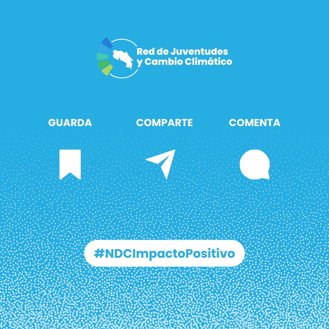 RJCC_CR's tweet photo. 2/2 Mantente pendiente de nuestras redes sociales para conocer más sobre las NDC

#accionclimatica #RJCCCR #NDC #NDCimpactopositivo #cambioclimatico #juventudes https://t.co/Tp43J0nn6P
