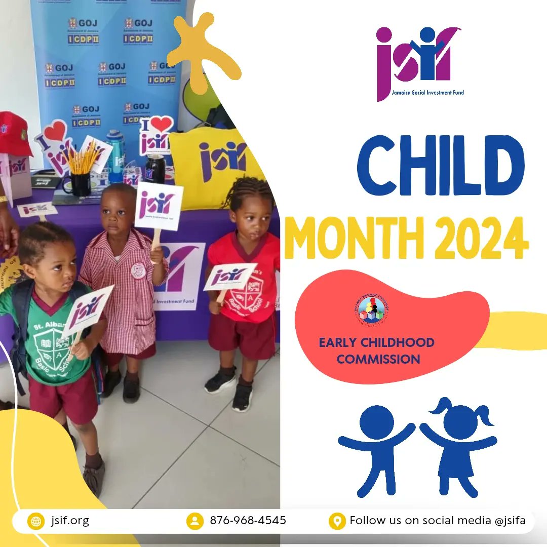 JSIFJA's tweet photo. As we culminate ๐ช๐๐๐๐
๐ด๐๐๐๐ 2024, here are a few photo highlights from the @ECCJA Annual Professional Development Conference, May 20-24, 2024.
The JSIF sponsored activities for children from 11 schools in ZOSO communities in Kingston & St. Andrew #ChildMonth2024 #JSIFJa https://t.co/uCGSOrBhQx