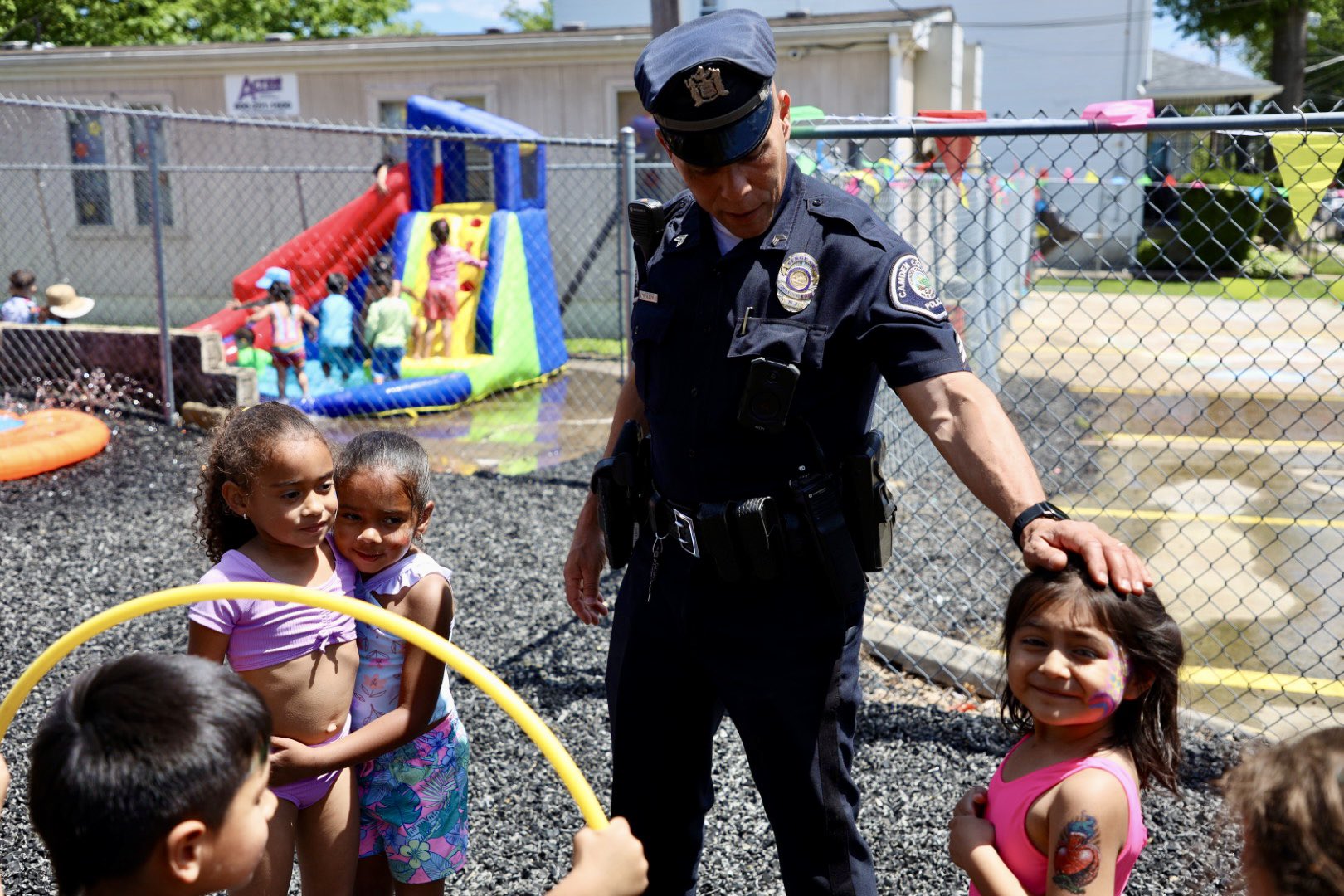 Camden County Police Dept. on X: "Sergeant Nieves and Officers Lehm and Maria-Torres stopped by the Fun Day at the Hispanic Daycare Center to spend time with the children! #Servemoreprotectbetter #UnityPolicing https://t.co/4tI65nTZbv" /