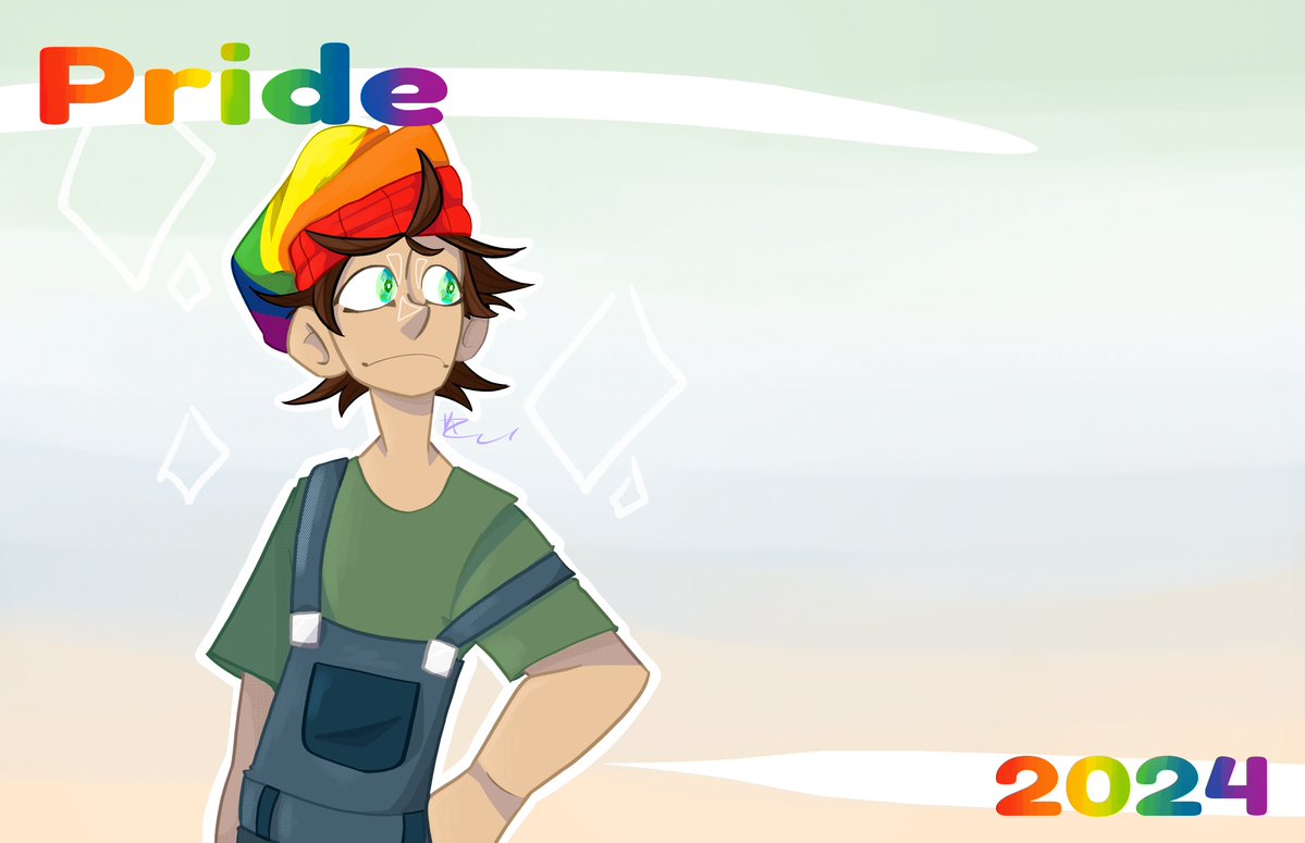 ForestSpiritCo's tweet photo. Started with Nugget and it only feels right to post Ivan after. His character is pretty simple which was a relief since I started doing these drawings kinda last minute

#oc #lgbt #fantasy #comic #pridemonth https://t.co/OVZ6IEaTmb