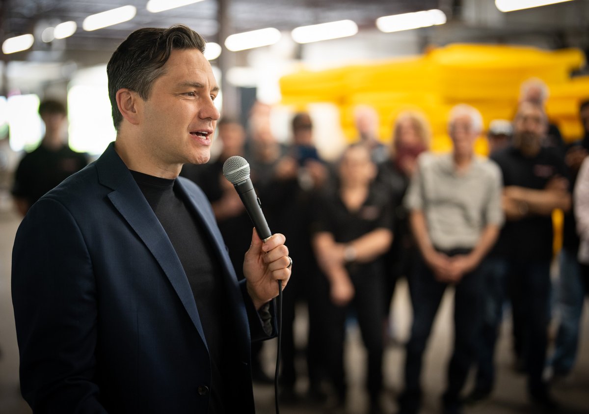 PierrePoilievre's tweet image. The workers at Ontario Hose Specialties have created a made-in-Canada success story, manufacturing high-quality products for industrial clients across Canada.

Common sense Conservatives will lower their taxes so they can bring home more.