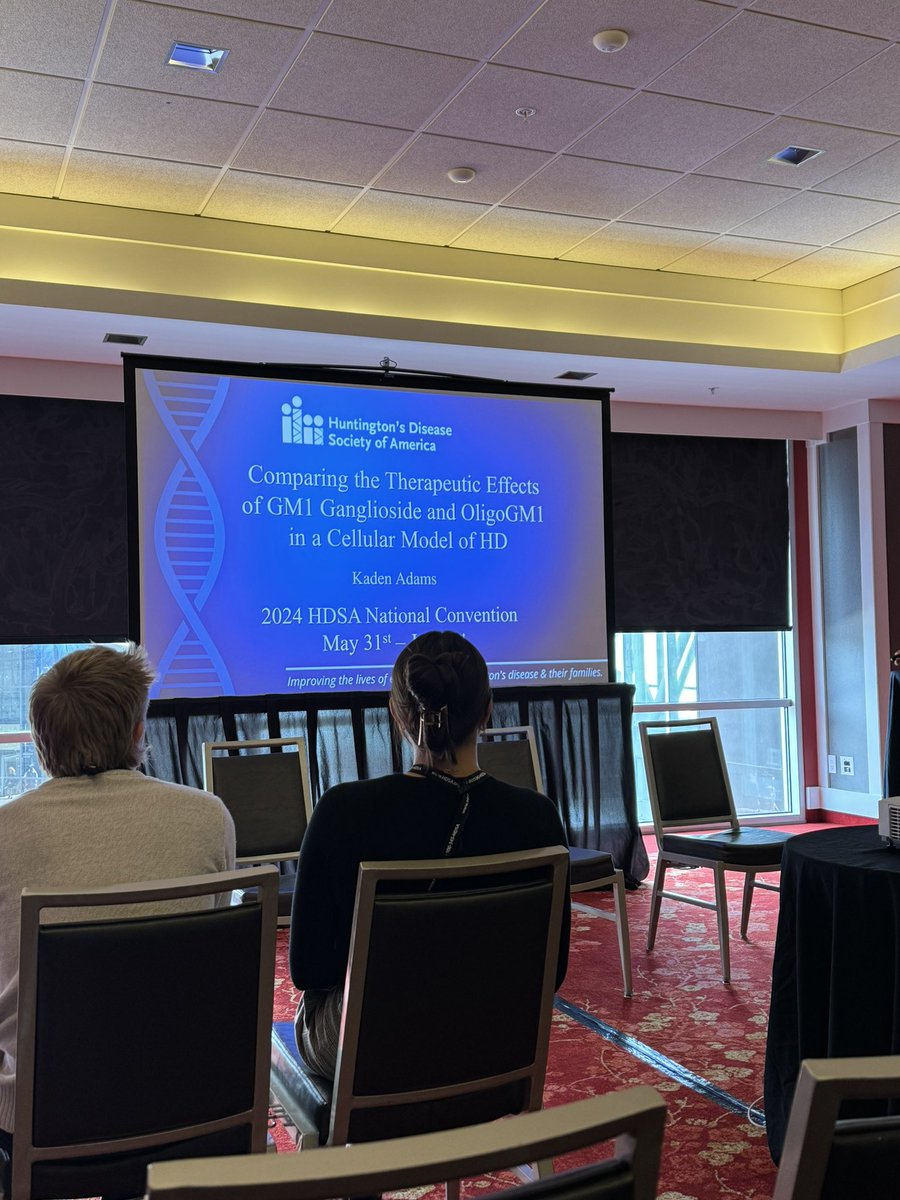 Kaden Adams presented his undergrad research at the <a href="/HDSA/">HDSA</a> convention. He was funded by the Donald King Fellowship. Mentors: Dr Gary Dunbar and <a href="/j_rossignol/">Julien Rossignol</a>. <a href="/CmichOrgs/">CMICH ORGS</a> @CMU_Medicine <a href="/cmichCLASS/">College of Liberal Arts & Social Sciences</a> 

#LetsTalkAboutHD #HDawarenessmonth