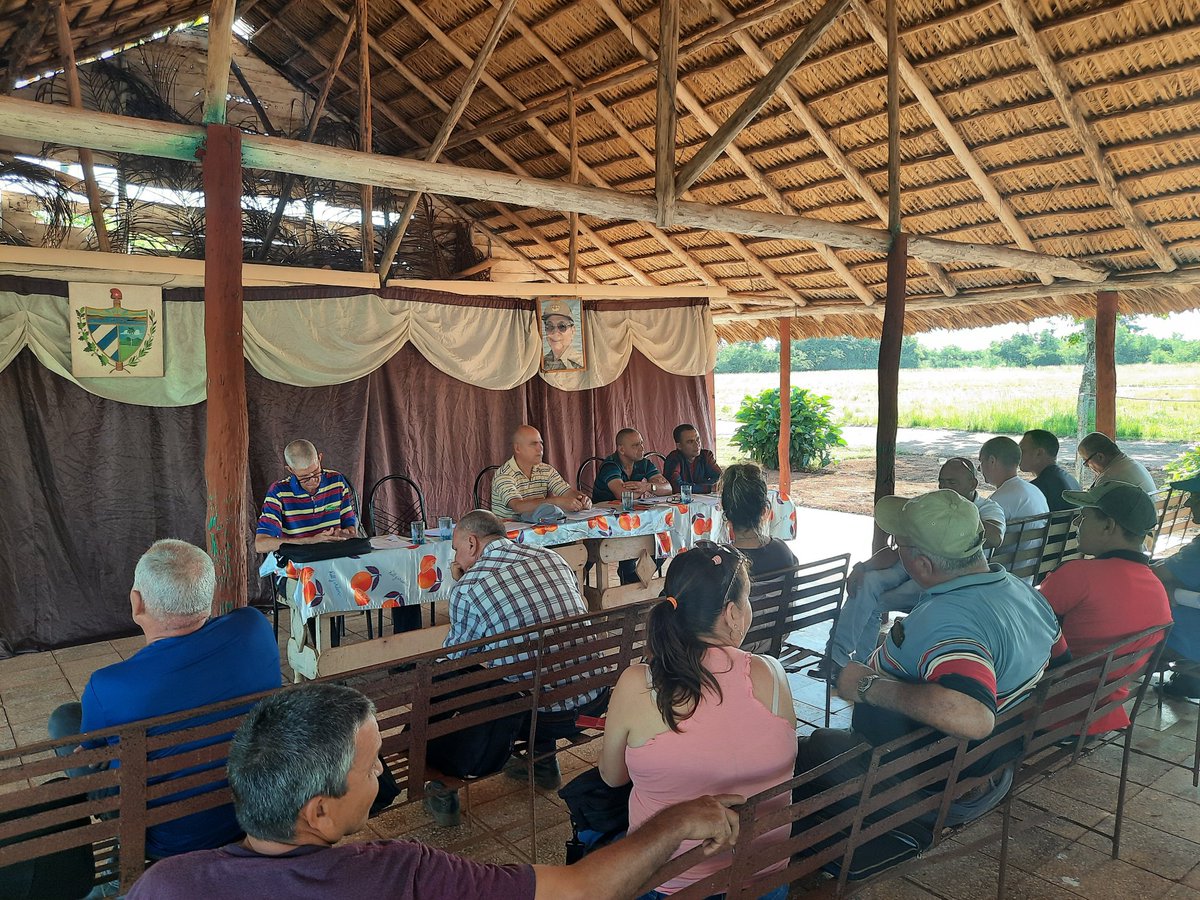 JosCarl56662579's tweet photo. Evaluamos con los Consejos Direccion de las empresas azucareras de Ciego de Avila las acciones para impulsar #PorNuestrosPropiosEsfuerzos la producción de caña #Cuba@ GAzcuba @YaquedeCuba https://t.co/haeacc4hWr