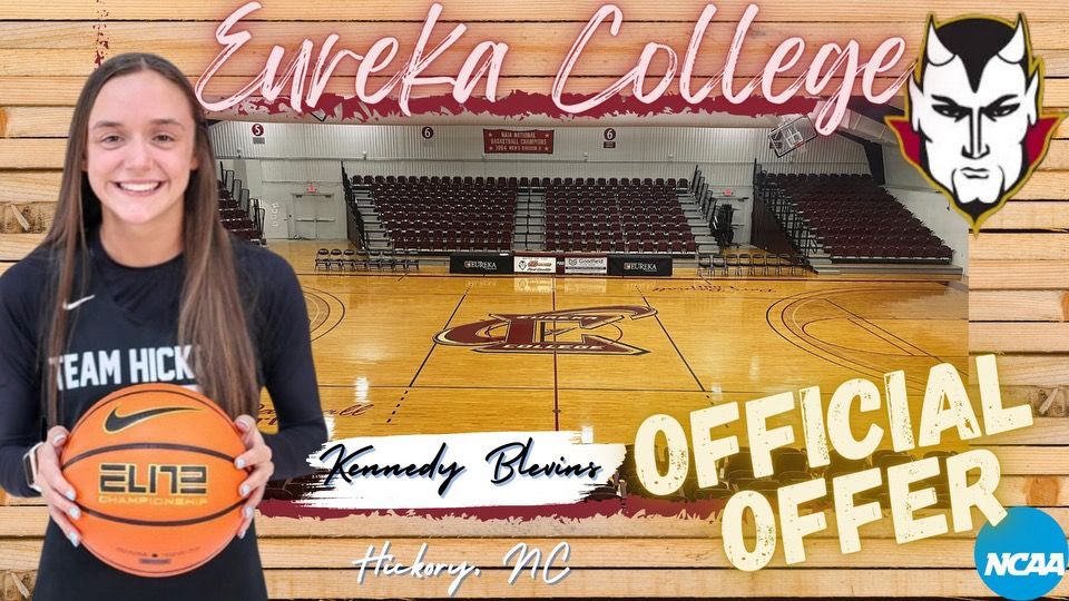 Congratulations To Kennedy Blevins of Saint Stephens High School On Her First Offer To Eureka College!!! #teamhky #herhoopstate #passion #girlscanballtoo #BetterTogether