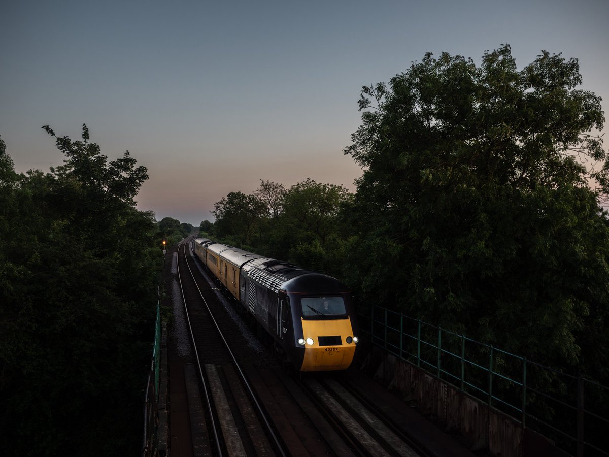 Evening Tester. Colas 43357 1Q53 2040 Doncaster C.H.S to Derby R.T.C Via Hull. Thorne North 31/05/24.