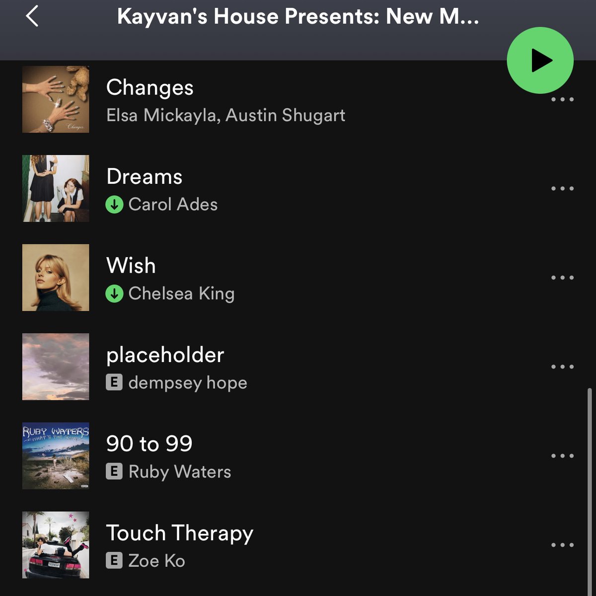 I just updated my "New Music, Who Dis?" playlist with 40 NEW RELEASES from the past week. This is my biggest update ever. 

Ovrkast, demahijae
Trent the HOOLiGAN
Rahul
TheARTI$t
Drelli, Sughn
Jay Cortez
Melissa Polinar, Gabriel
Hadji Gaviota
Dide
mynameisntjmack

Link in thread!