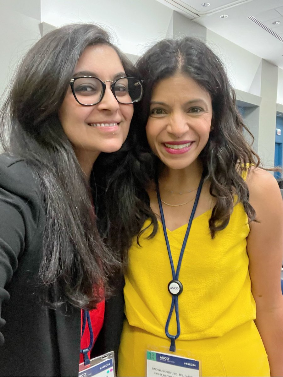 supriyadocc's tweet image. Reuniting with my mentor is a dream come true! An awe-inspiring moment with this dynamic GI oncologist 💕👑
Women empowering women. The art of mentorship , sponsership and allyship.. @WomeninOnc @ASCO @UAZCancer @UAZHemeOnc