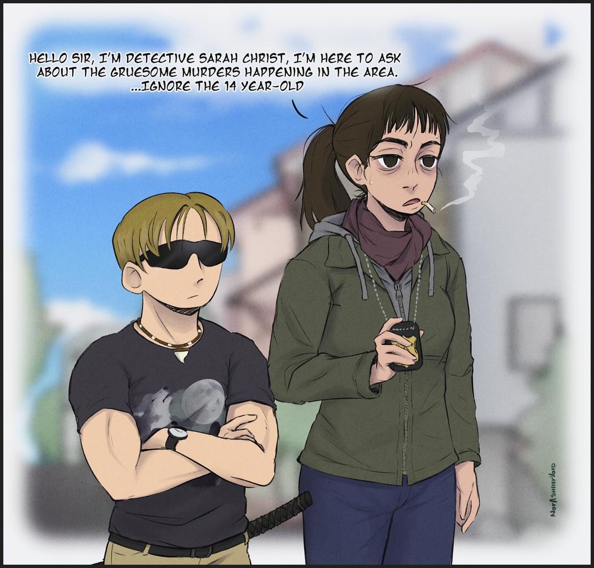 NotAShinyVoid's tweet photo. Had to draw this dumb comic, a diamonds hidden in the last second of a video, gosh I love the characters
#smosh #smoshfanart #digitalcomic https://t.co/OT0tKJpcoN