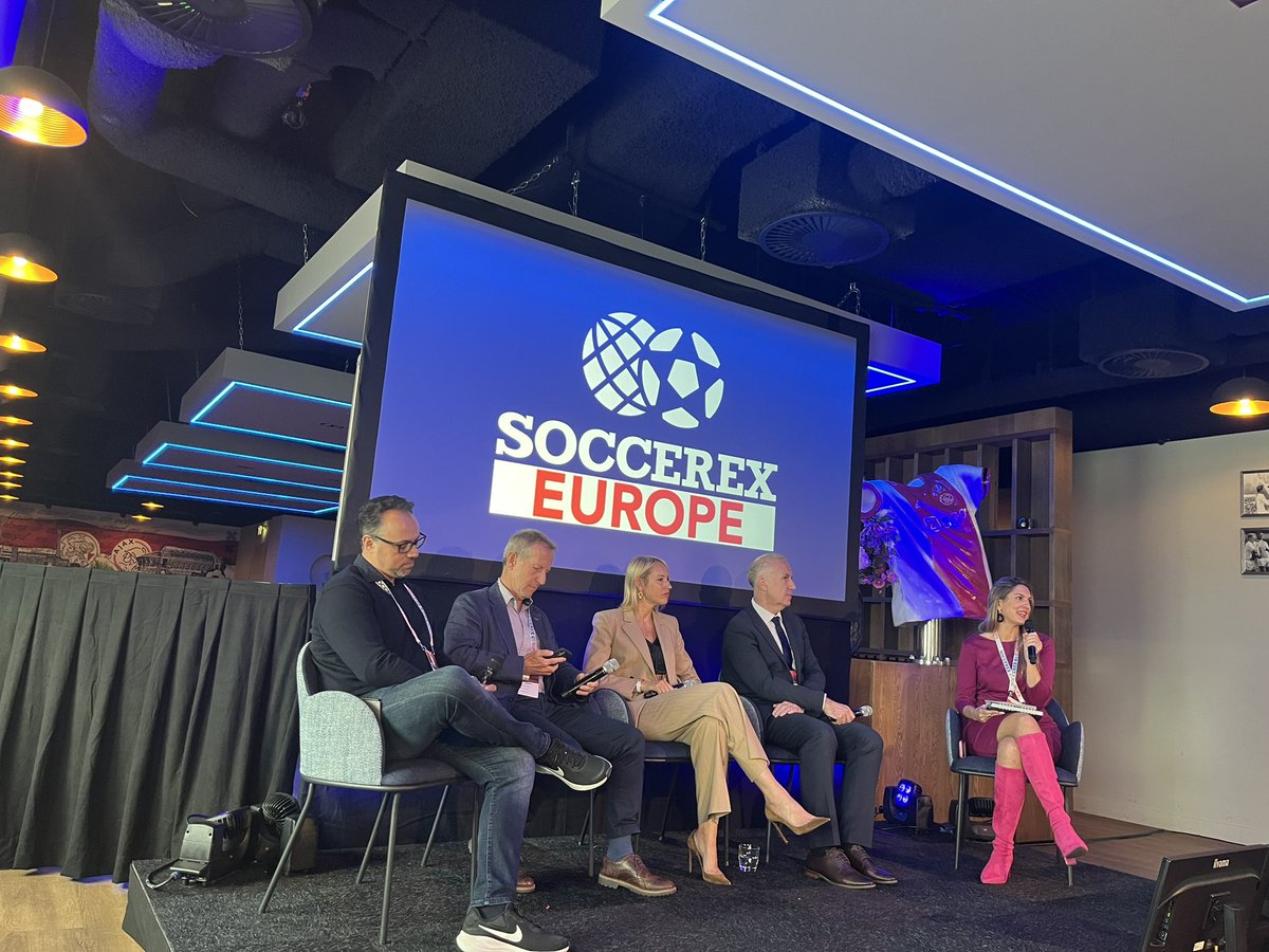 今年の<a href="/Soccerex/">Soccerex</a> はアムステルダム開催！テーマは育成、AI、ガナナンス、女子サッカーなど多岐に渡り、最近アヤックスと提携したガンバ大阪を代表して、松田浩フットボール本部長が登壇。ヨーロッパ出身の参加者や企業が圧倒的に多い中、日本サッカーが話題になっていることの意義を再確認。