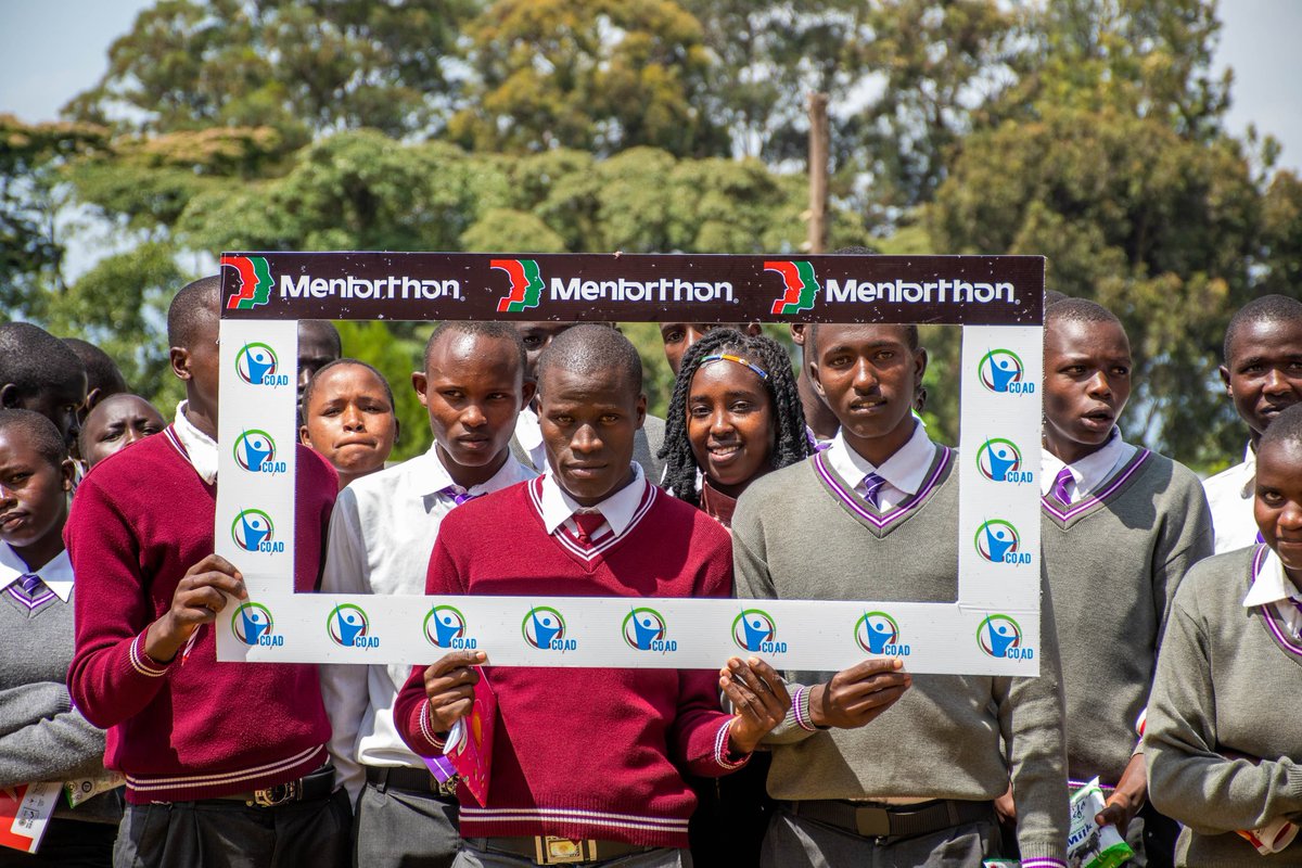 COADKENYA's tweet photo. Day one of @mentorthon saw us having engagive activities with students from over 40 schools from the 4 centre's we had: Simotwo, kaptagat, sing ore &amp; Tambach Where we planted Trees and gave respective schools seedlings for their schools.

@dankimbayas https://t.co/Kf7elWvntO