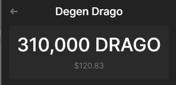 NOW I OFFICIALY WHALE.
DRAGO HOLDER
@DegenDrago_sol @Luking_sol