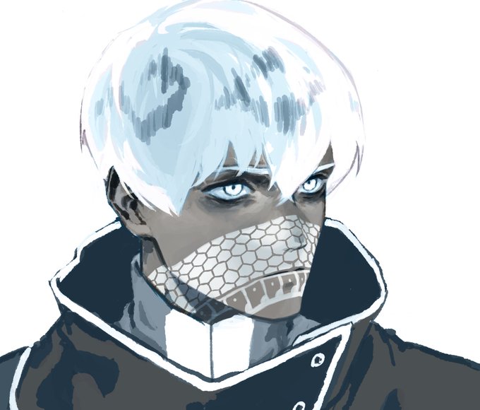 「portrait white hair」 illustration images(Latest)