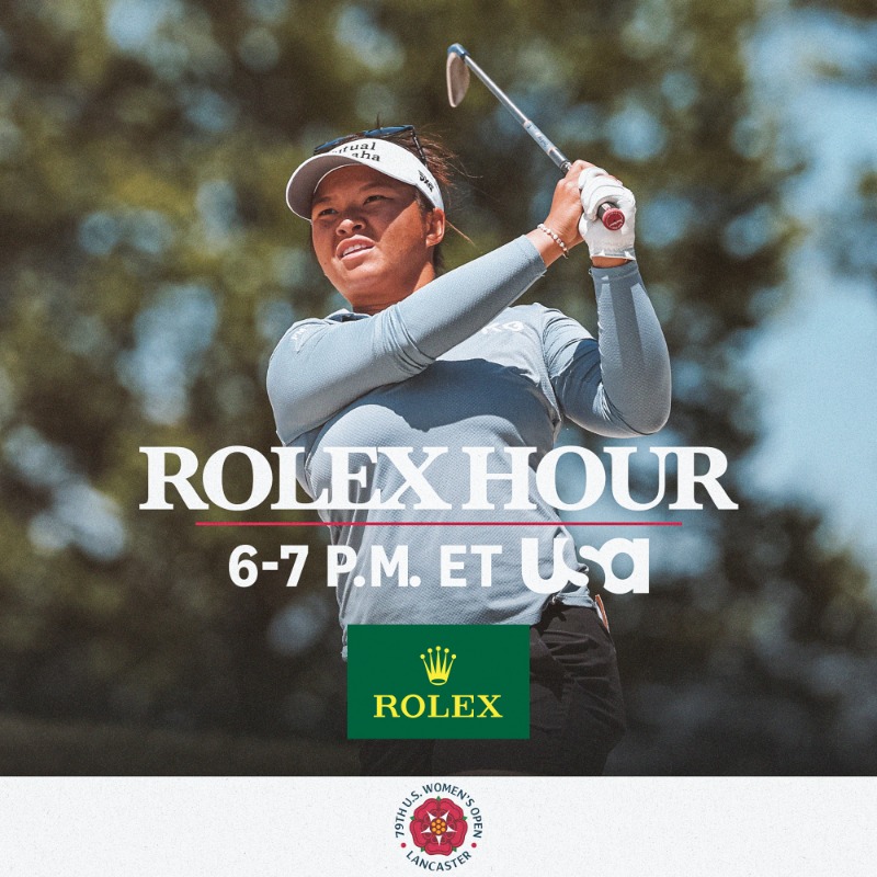 Tune in to the Round 2 action! Enjoy uninterrupted coverage from 6-7 p.m. ET presented by @ROLEX.