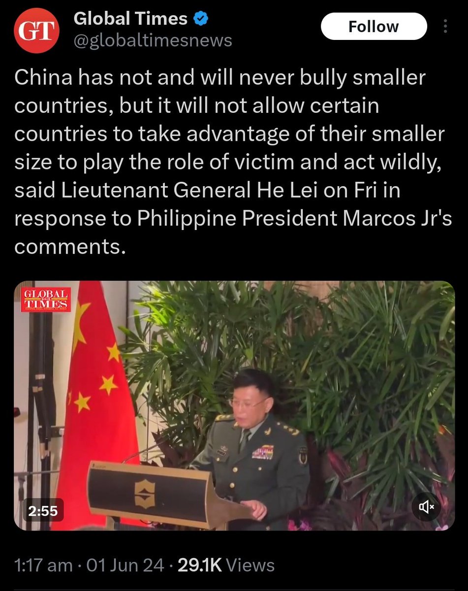 Gotta admire Beijing's total commitment to always playing the role of the victim no matter what, but the 'but' gives the game away