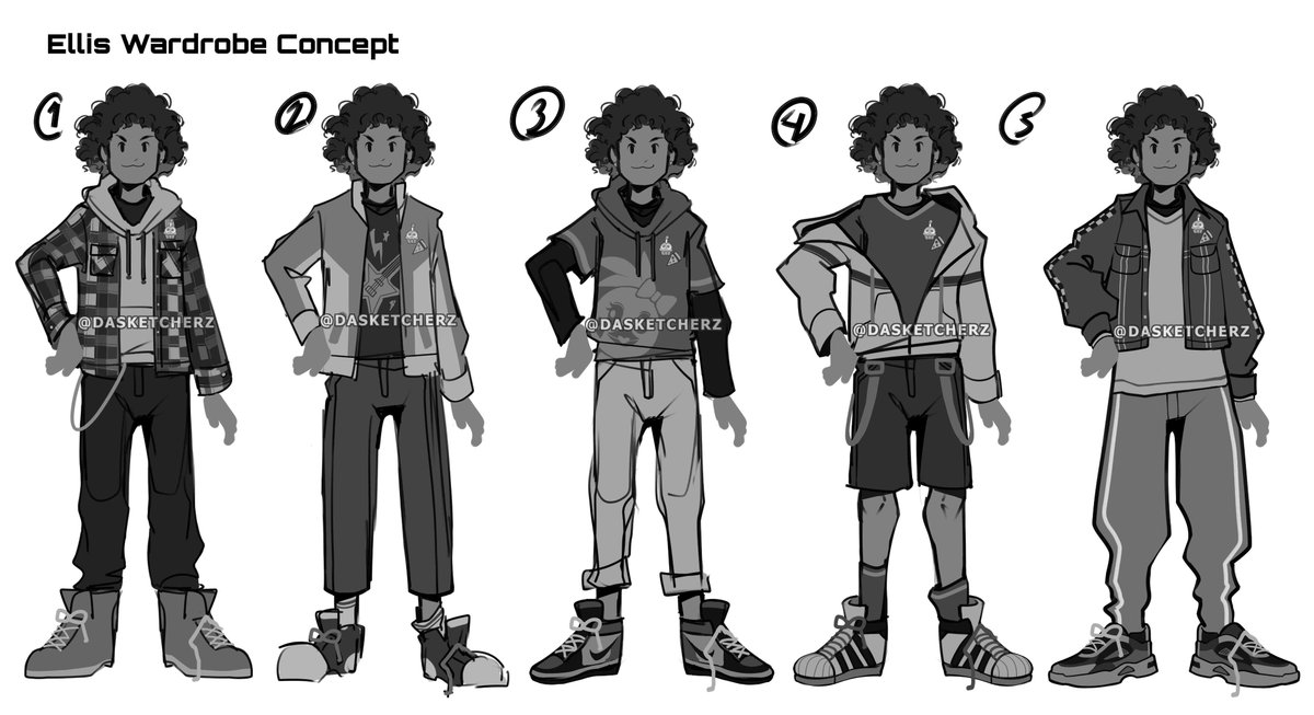 dasketcherz's tweet image. when I started designin my tony and ellis, I actually did some costume exploration figurin out the vibe i&apos;m going for them based on my understanding of their personalities from the book. i took this task a lil too srsly for fun cuz i love them so much
#fnaf #tonybecker #fnafellis