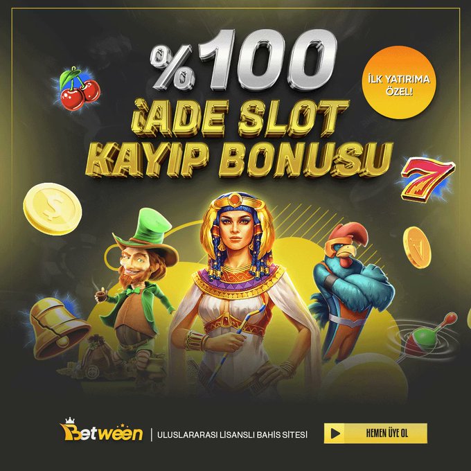 BetweenResmi's tweet photo. 🔥Between'de Casino Slot Yatırımında Kaybetmek YOK!🎁
🚀Şimdi #Between'e kayıt olup yatırımını yapanlar, Slot oyunlarında kayıp yaşamaları durumunda %100 Slot İade Bonusundan Faydalanabiliyor.
🔽Between Giriş Kayıt🔽 
➡ https://t.co/JufsoR17GF https://t.co/4hOx5mppKS