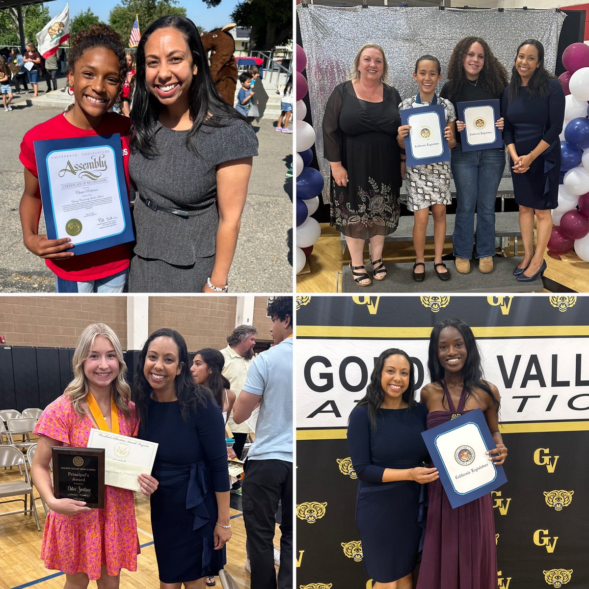 Team Pilar had the privilege of recognizing the amazing students at Live Oak Elementary, Lawrence Middle School, Rio Norte Junior High, Sulphur Springs Community School, and Golden Valley High School with our Young Community Leader Awards! 🌟 

It was an honor to celebrate these
