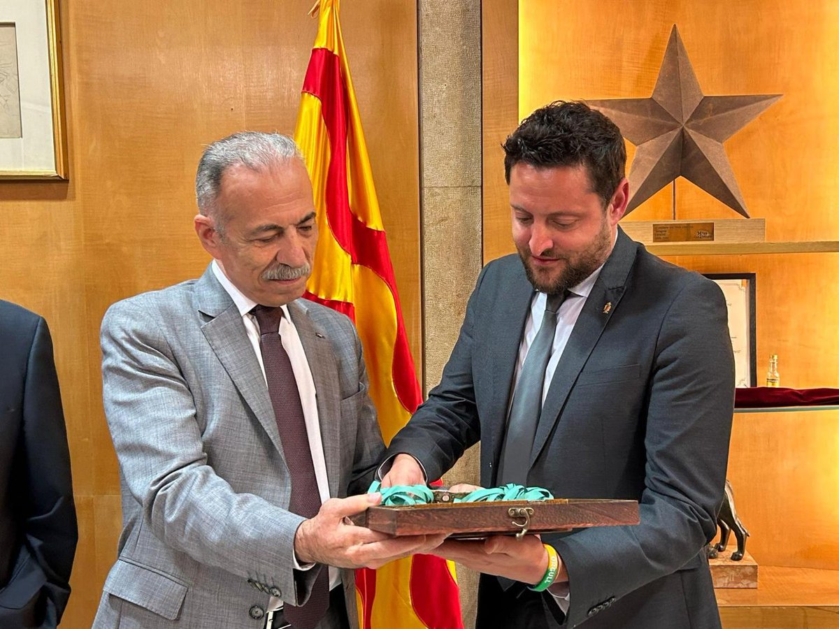 L’Ajuntament de Tarragona obre les portes l’ambaixador de Palestina tarragonaradio.cat/lajuntament-de…