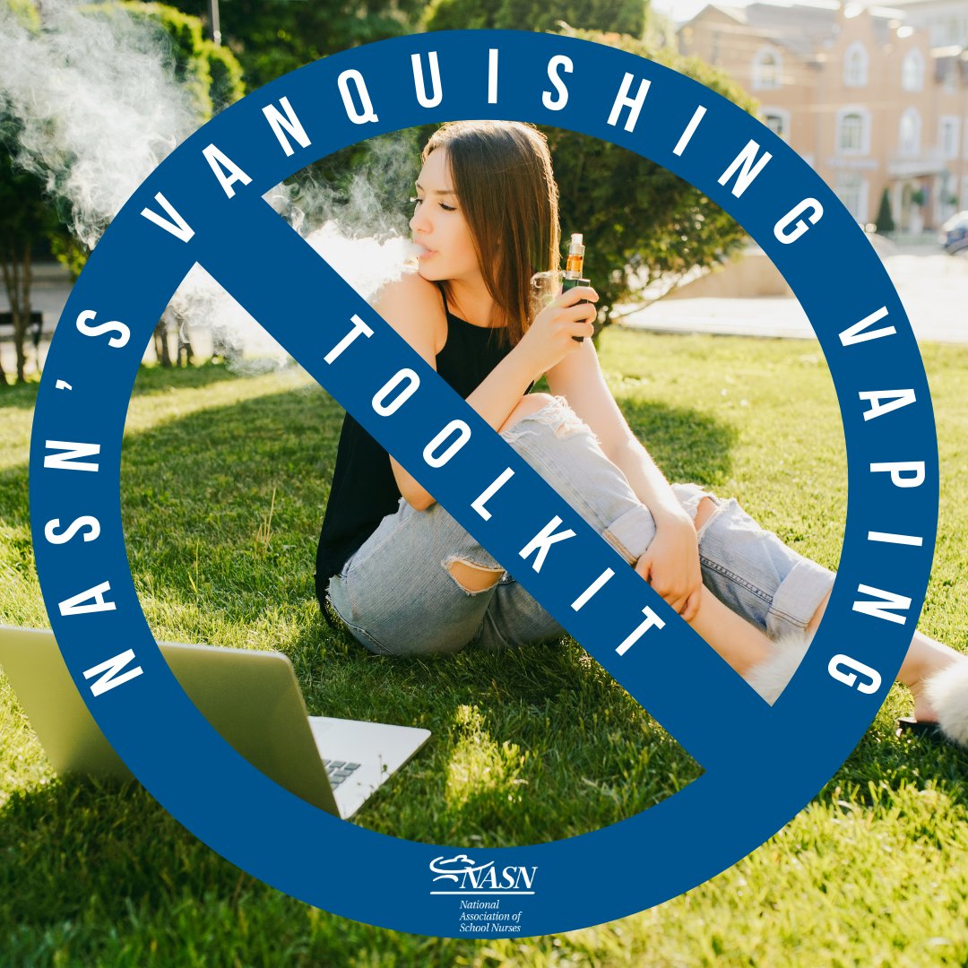 Today is #WorldNoTobaccoDay, focusing on the dangers of using tobacco. #SchoolNurses check out NASN's Vanquishing Vaping Toolkit to help implement evidence-based programs in your schools: ow.ly/mPOo50RveXb #healthyschools