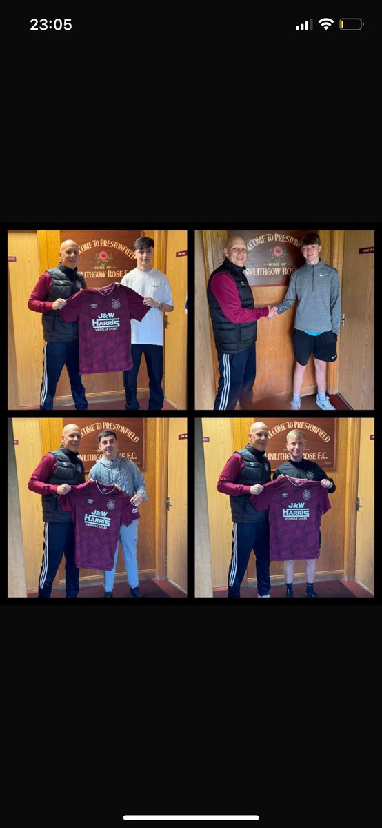 Linlithgow Rose F.C. U20s tweet media