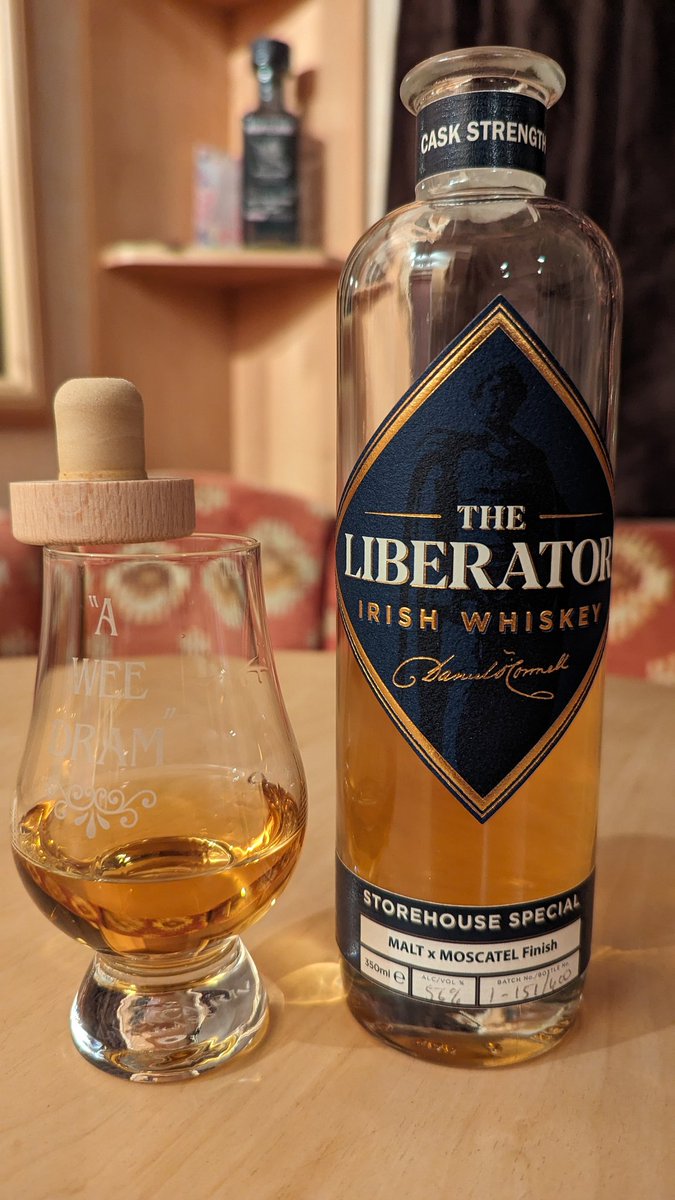 Sav (@sav70) on Twitter photo <a href="/wayward_irish/">Wayward Irish Spirits</a> The Liberator Storehouse Special Malt x Moscatel Finish. Kerry drams for the #FridayNightDram win. Cheers all. <a href="/wayward_irish/">Wayward Irish Spirits</a> The Liberator Storehouse Special Malt x Moscatel Finish. Kerry drams for the #FridayNightDram win. Cheers all.