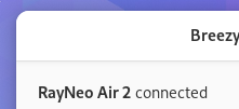 Heanihilator's tweet photo. A little teaser for RayNeo Air and TCL NXTWEAR owners... @rayneo_global https://t.co/tXyyujj1lD