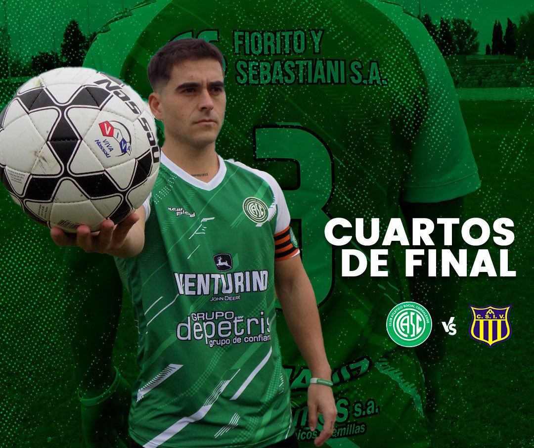 Se viene la recta final del torneo ⚽️

El domingo te esperamos en el Oscar Ruggeri para alentar a Corralense 💪🏻

¡Dale Verde! 💚

#JugamosEnCasa
#SomosPasion