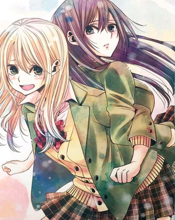 おはようございます☀️ 昨日と変わって今日は暖かい北海道！ さあ、今日一日がんばるぞ！！ #citrus #百合漫画 #百合好きさんと繋がりたい