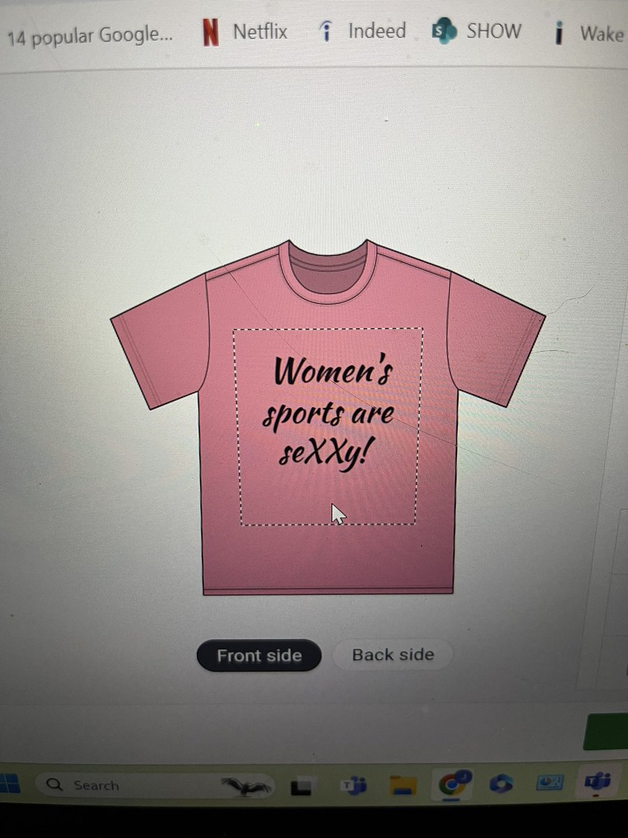 hustleigot's tweet photo. @RealCandaceO just had this idea for a t-shirt a couple of days ago. Thought it might be one you’d want to wear. https://t.co/mlN0WuyO0N