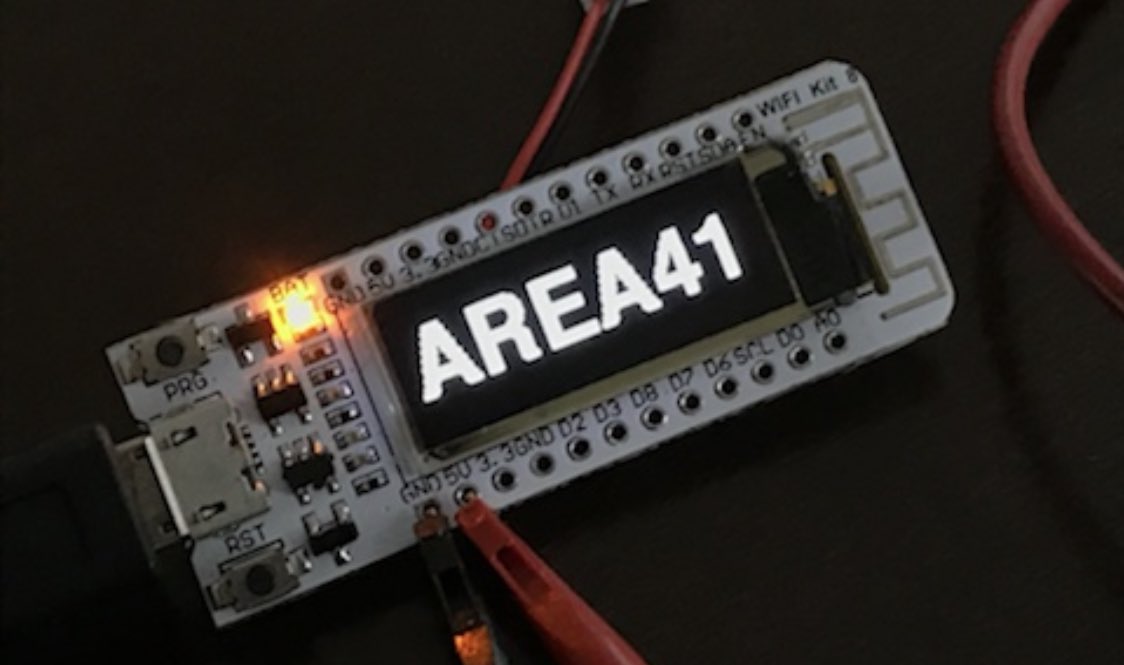 a41con's tweet photo. Booting up…
5 days till #AREA41 conference 2024🥳 https://t.co/SOKL6xSv3L