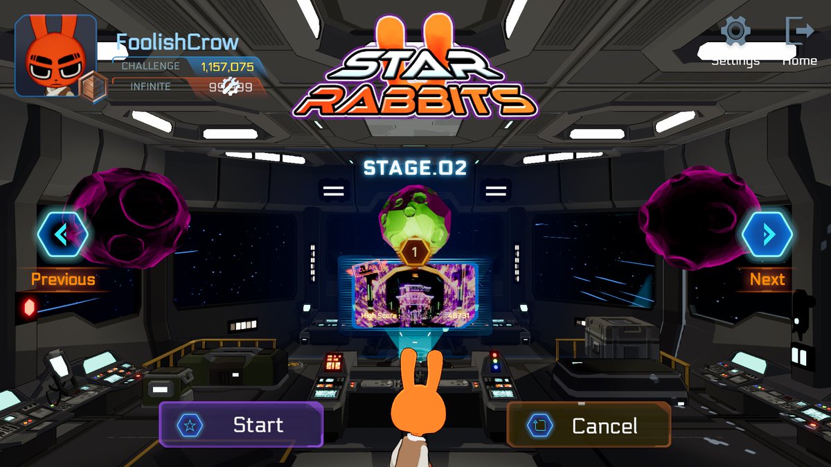 I've added Stage Mode for those who find Challenge Mode difficult. 
Thank you for your support always.

#starrabbits #gamer #indiegames #games