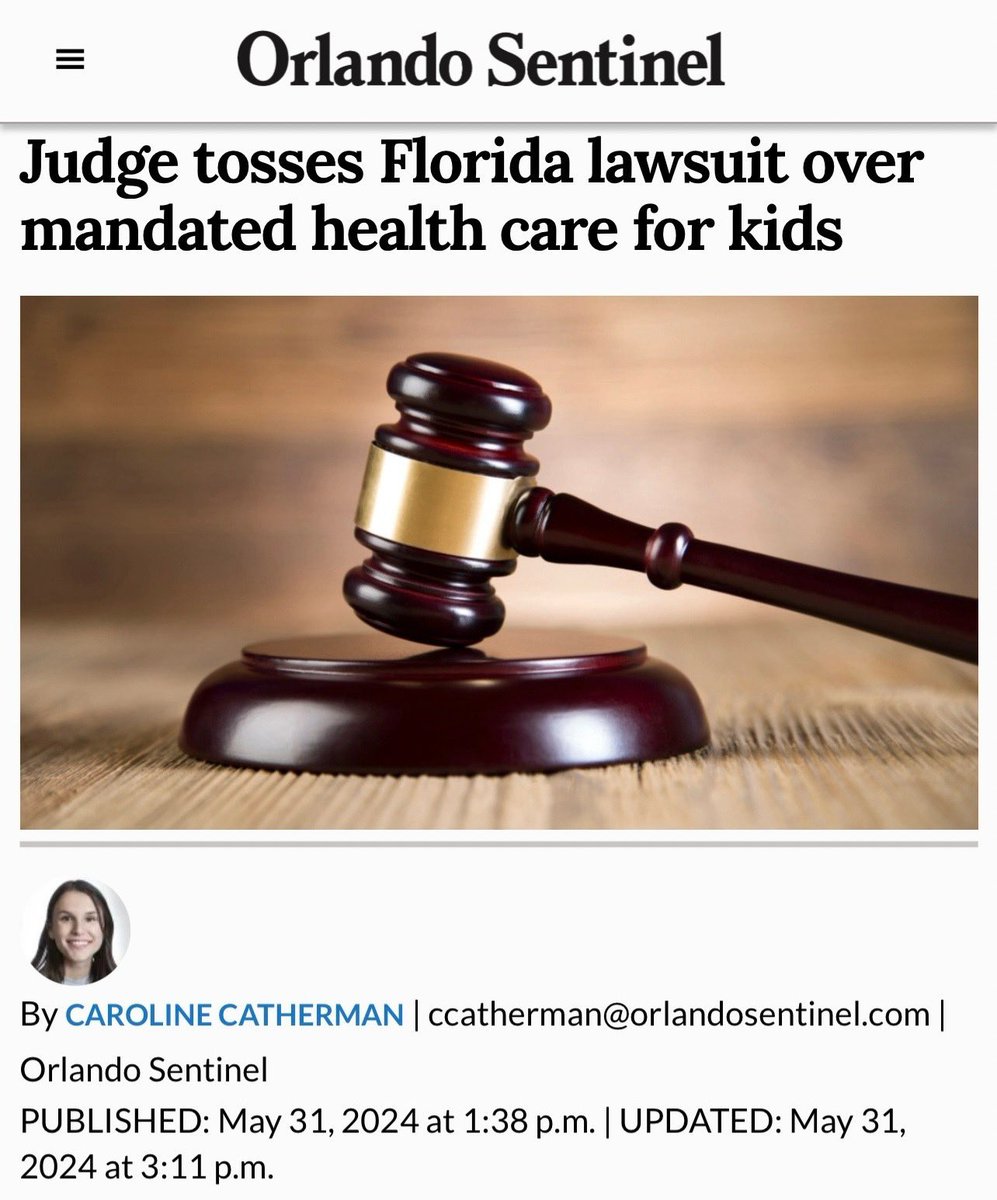 DeSantis is now APPEALING this ruling to continue suing the Biden administration for the right to kick children off healthcare over one missed premium payment. 

This is NOT pro-life.
It’s NOT pro-family. 
It’s NOT Christian.

When people show you who they are, believe them.