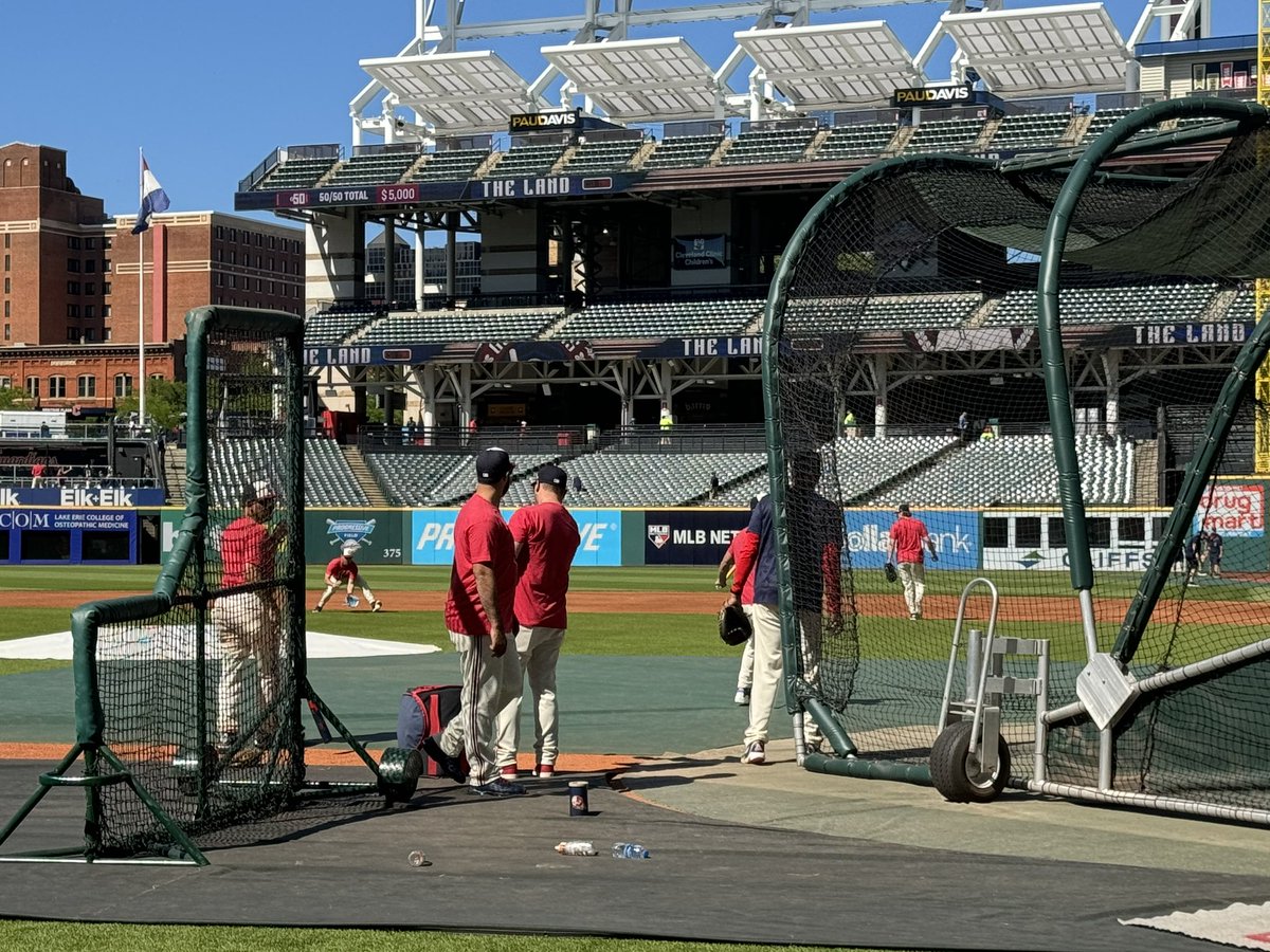 MrLamphear's tweet photo. Thanks to the @CleGuardians for the opportunity to watch BP today! https://t.co/NiB02sFyWa