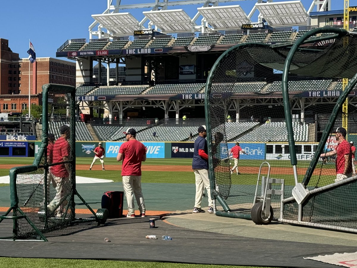 MrLamphear's tweet photo. Thanks to the @CleGuardians for the opportunity to watch BP today! https://t.co/NiB02sFyWa