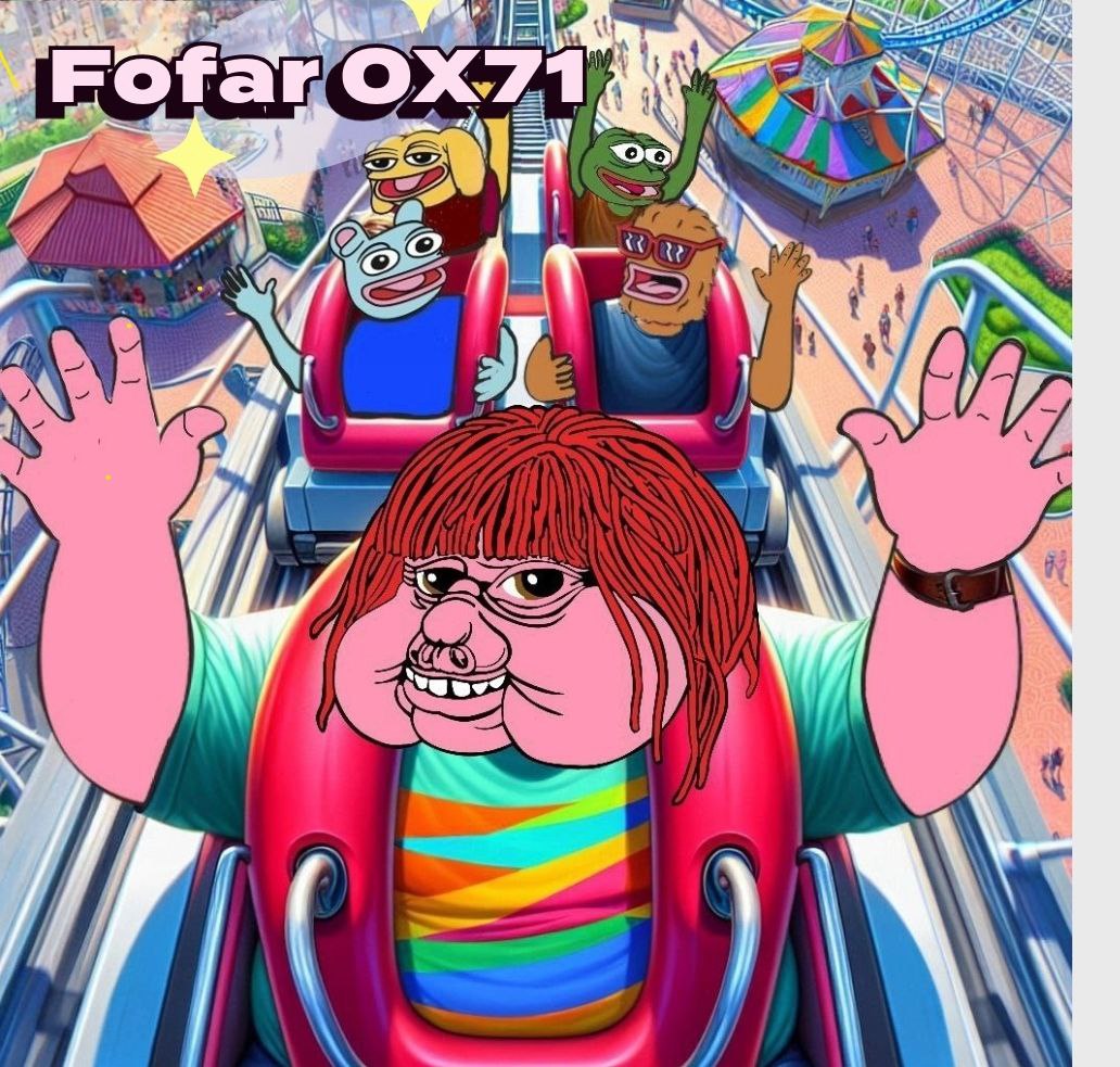KubiCey01's tweet photo. @100xAltcoinGems OG $Fofar will steal Pepe! 

0x66 - BRETT
0x67 - LANDWOLF
0X68 - ANDY
0x69 - PEPE
0x70 - BIRDDOG
--> 0x71 - FOFAR <--

@FofarEth0x71
0x716bb5e0839451068885250442a5b8377f582933
$brett $pepe $andy $wolf https://t.co/zle3x9bwOt