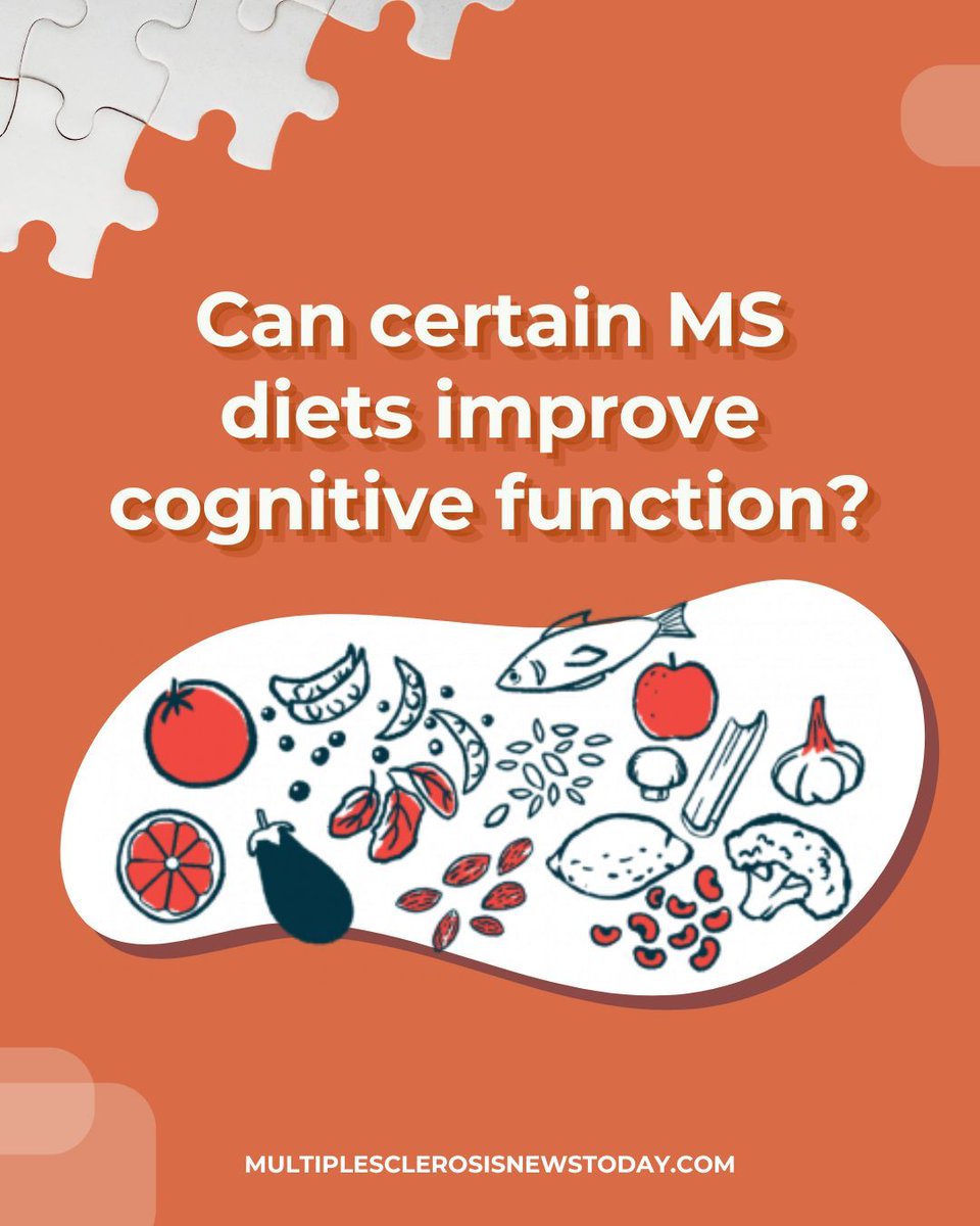 Explore what common MS diets were recently associated with improvements in cognition and fatty acid blood profiles in RRMS patients: bit.ly/3V15V9x 

#MSResearch #MSNews #MSDiet #MSSymptoms #RRMS