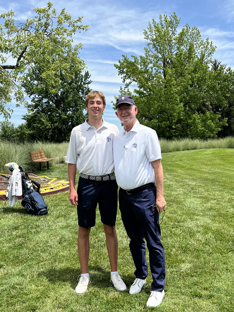 BCHSGOLF's tweet image. Team placed fourth today in Sectionals and just missed out on advancing. Colin shot a 79 and tied for fourth overall place, earning an individual spot in the Regionals at The Players Club next Thursday. It was a great season for the Bishop Chatard Boys Golf team ⛳️