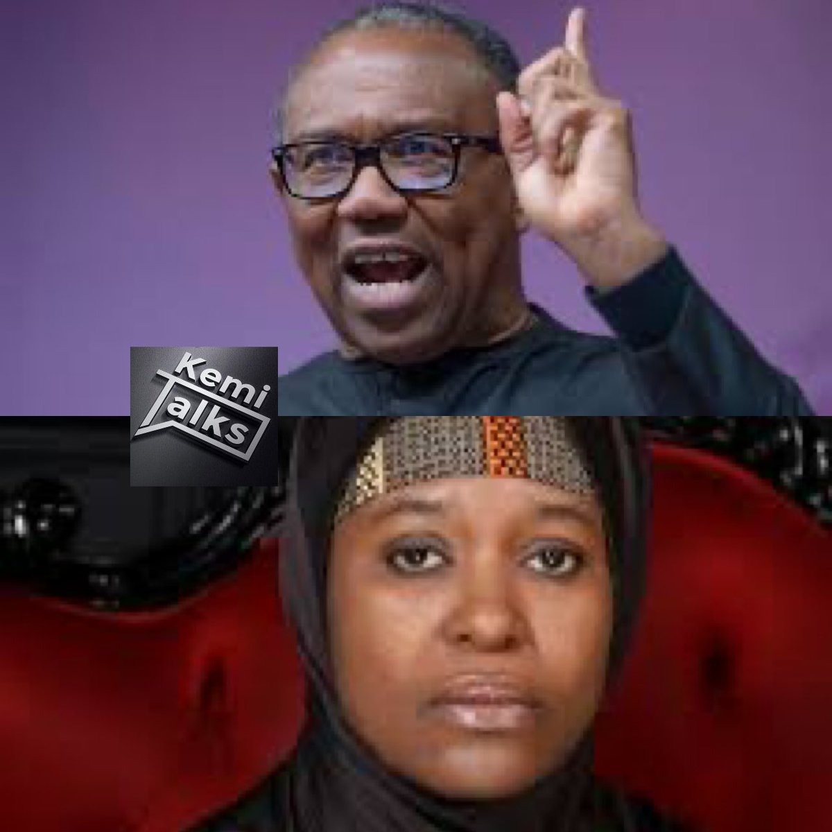 If it were Peter Obi who changed our National anthem, this hijab 🧕 wearing bitch will stand up ON THAT TABLE to sing 🎤 it. Hypocrisy at its highest level. 

#Kemitalks