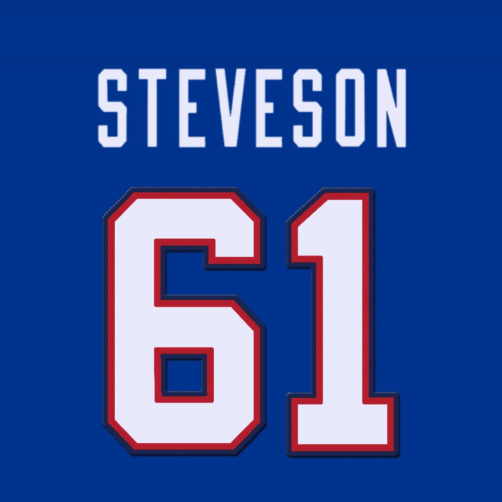 Buffalo Bills DL Gable Steveson (@GableSteveson) is wearing number 61. Currently shared with Gunner Britton. #BillsMafia